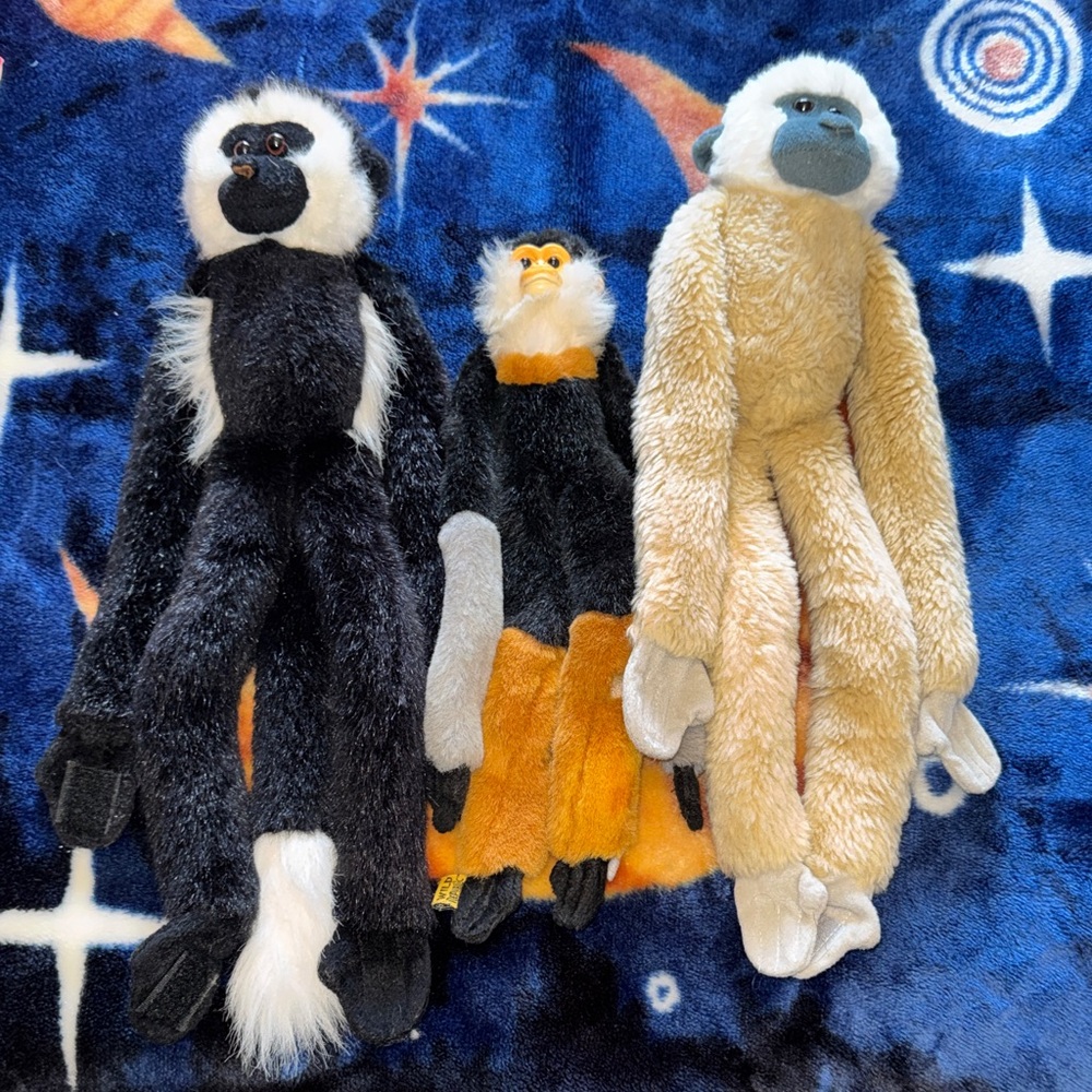 Wild Republic Stuffed Animal Monkeys
